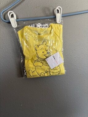 Disney Yellow Winnie the Pooh Kids Matching Set